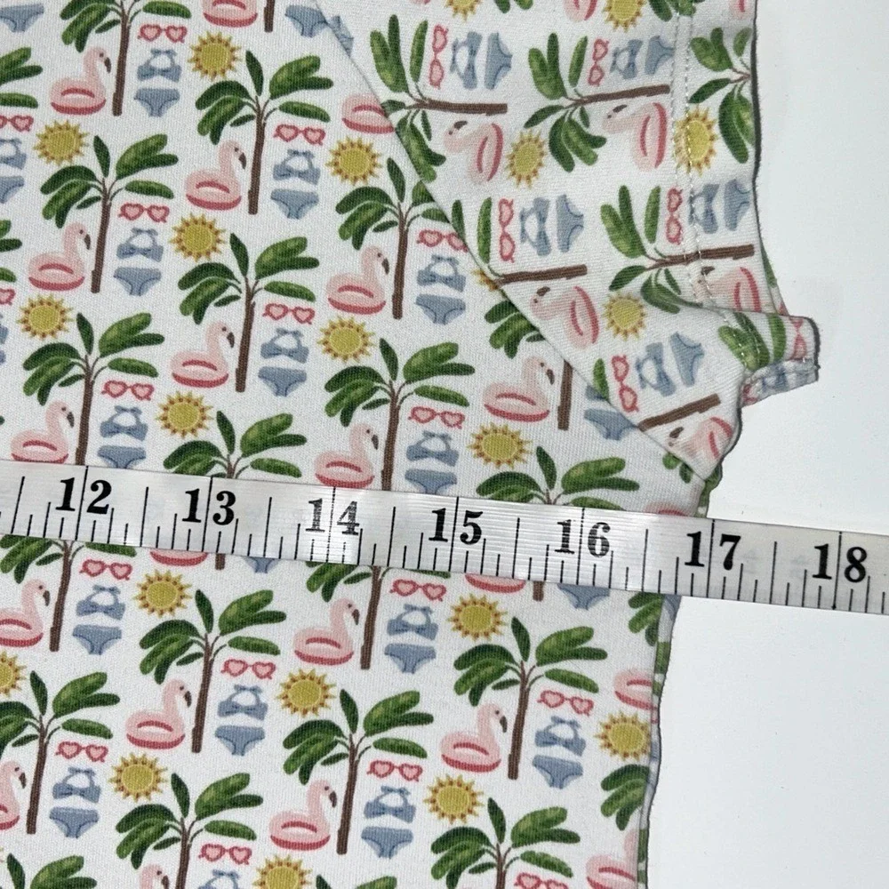 Lila + Hayes Girl‎ Beach Theme Short Sleeve Tee Shirt sz. 12 100% Pima Cotton